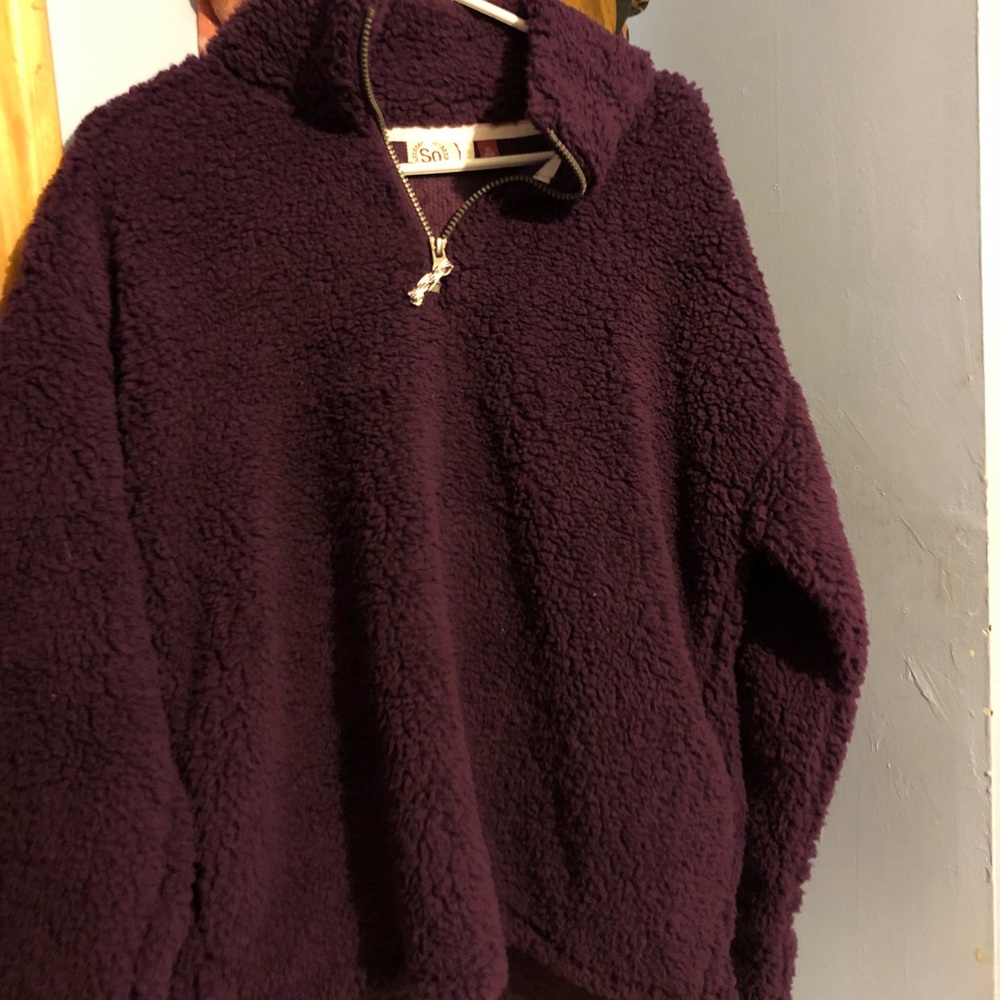 Sherpa quarter zip